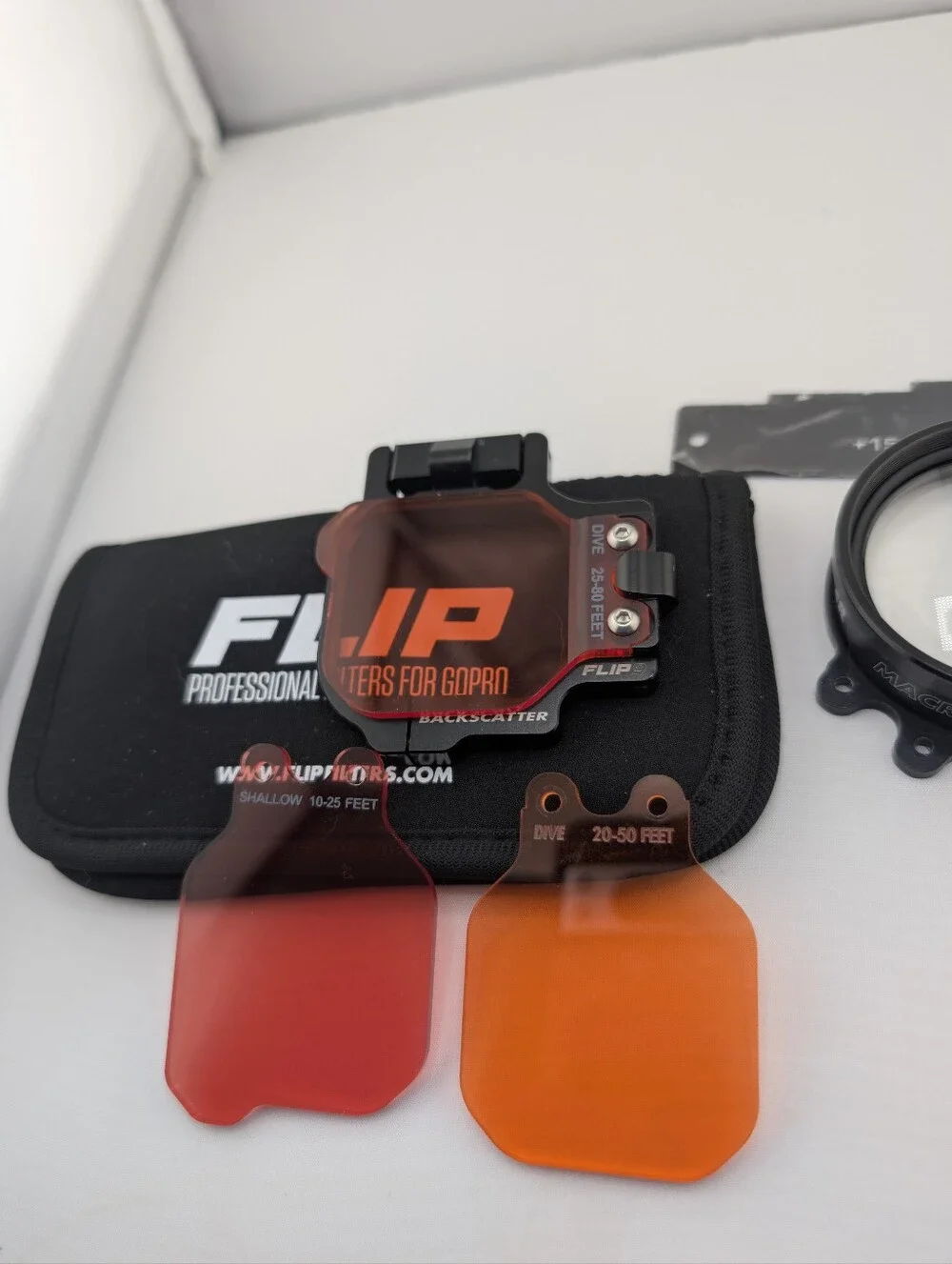 Backscatter FLIP9 Pro Kit +15 MacroMate Mini Lens For GoPro 9 10 11 12 13 EUC